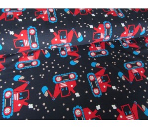 Jersey Bagger blau rot